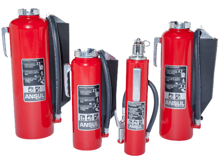 operated hand portable extinguishers