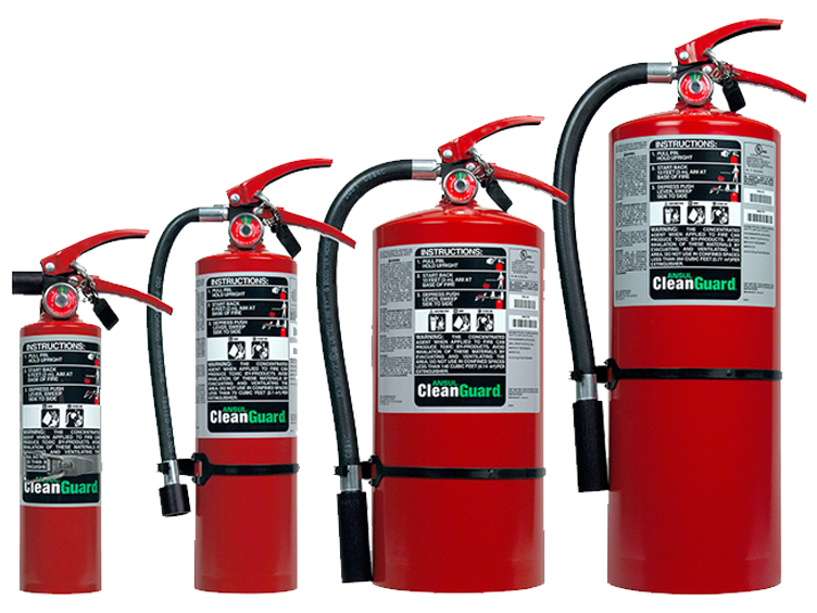 Portable extinguishers