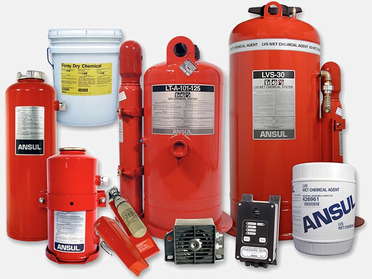 Twin agent Fire Suppression System