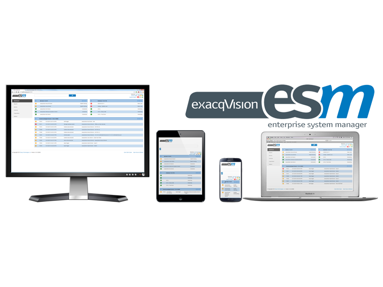 exacqVision Enterprise System Manager