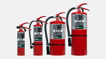 Clean Agent Hand Portable Extinguishers