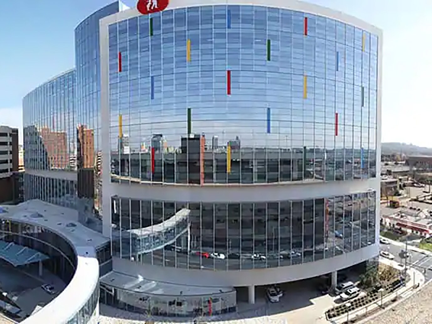 Exterior do Benjamin Russell Hospital for Children, em Birmingham