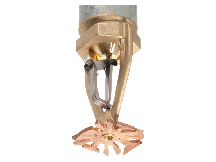 A dry golden sprinkler