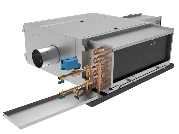 series flow fanpowered sensible cooling