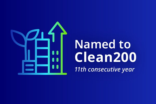 Johnson Controls named to Clean200 for 11th consecutive year